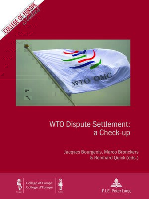 cover image of WTO Dispute Settlement